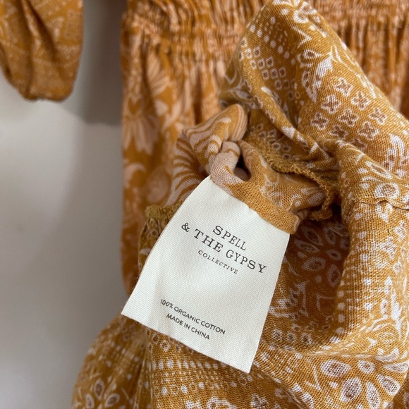 Spell & the Gypsy Collective Organic Cotton Lioness Maxi Dress Boho - Picture 8 of 11